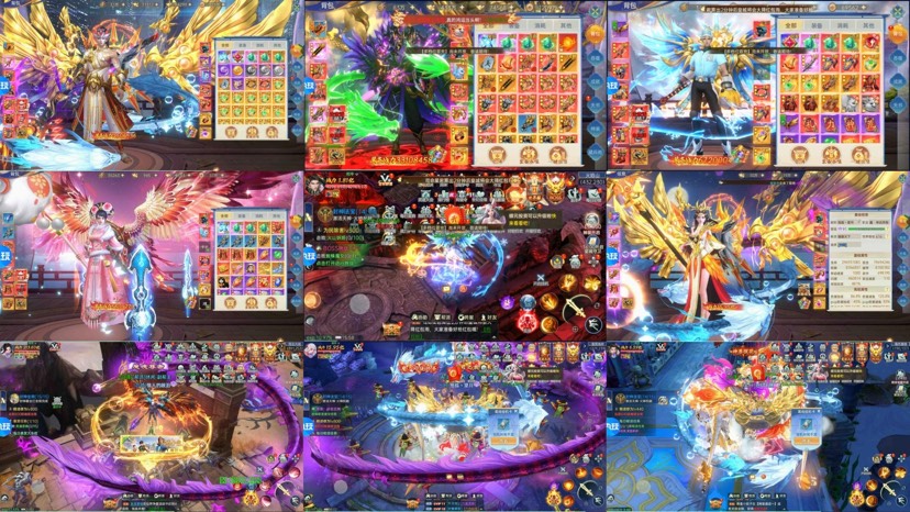 手游推荐大型MMO仙侠手游｜解锁全幻化套