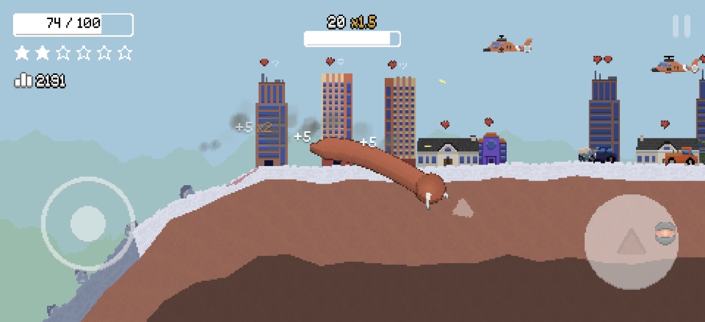 手游推荐史前蠕虫