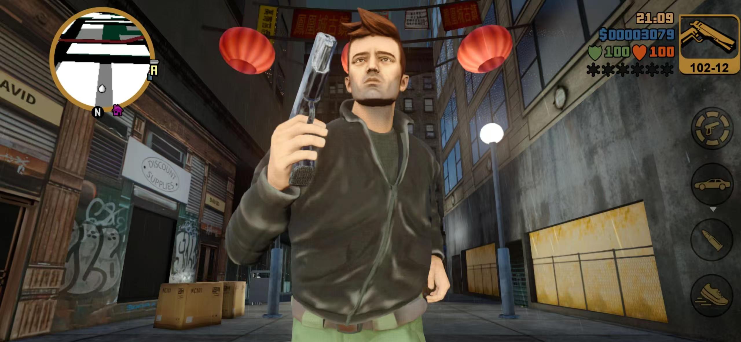 手游推荐GTA3重制版：作弊码秒开自由市