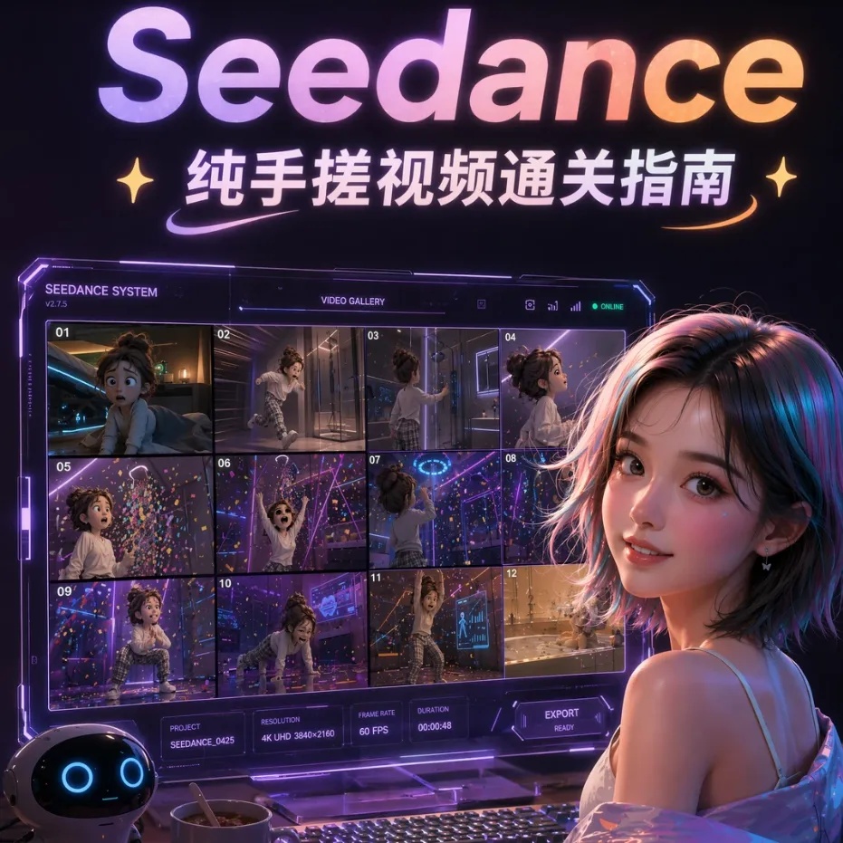 不用出镜不用雇人！Seedance 2.0超级个体训练营
