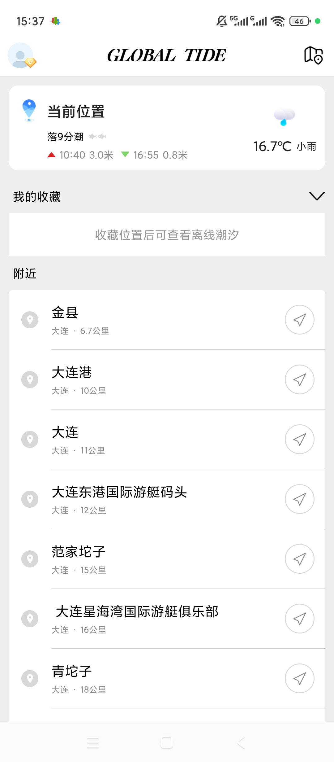 原创解锁全球潮汐解锁会员户外海洋气象精准预报神器