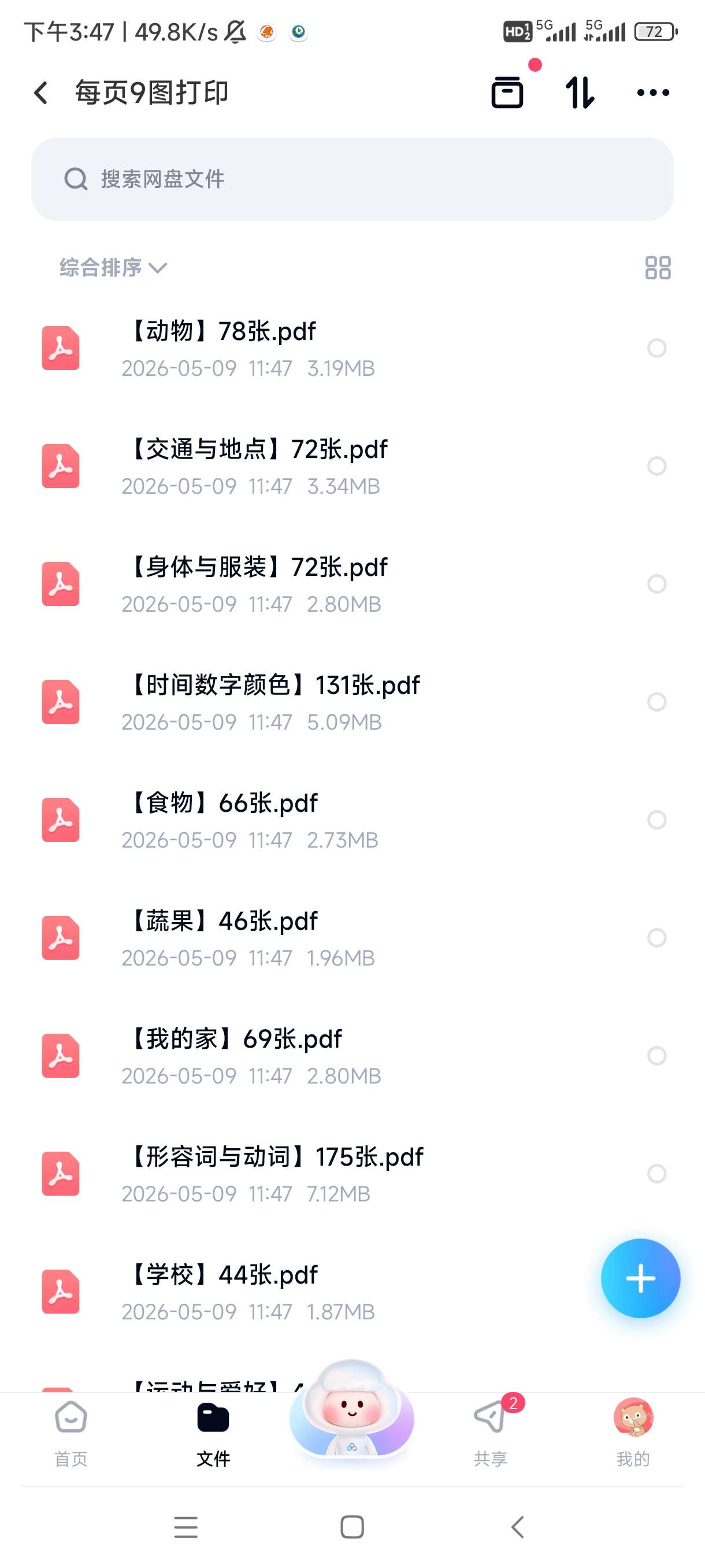 全网最好的800单词卡片，完美打印版+高效背词神器 封面