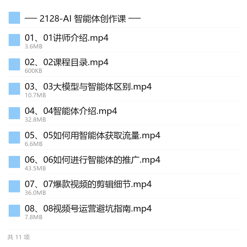 AI智能体创作运营课，掌握全流程玩法