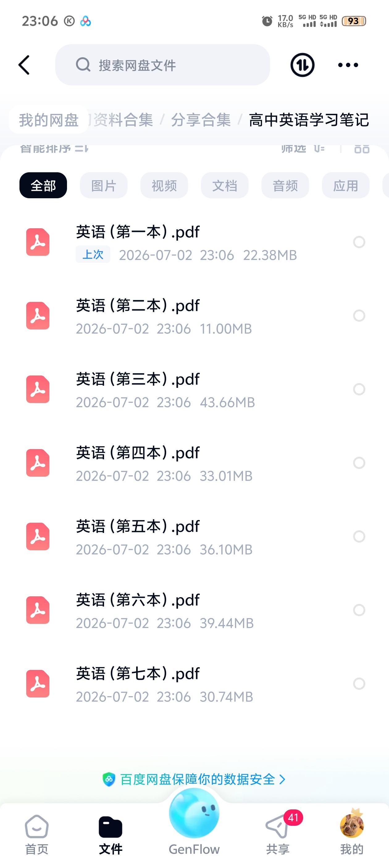 高中英语学习笔记 封面