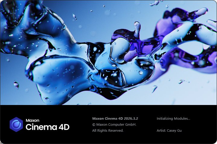 Maxon Cinema 4D 2026.3.2 中文版 C4D三维建模渲染