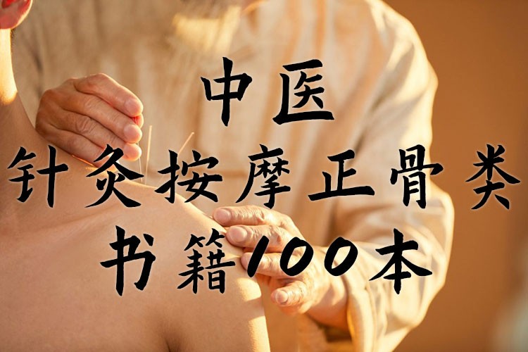 中医针灸按摩正骨类书籍100本大合集 PDF 1.2GB