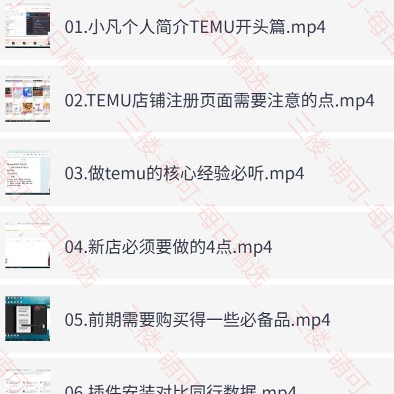 【分享】TEMU开店全流程实操课，手把手教你玩转跨境电商 封面
