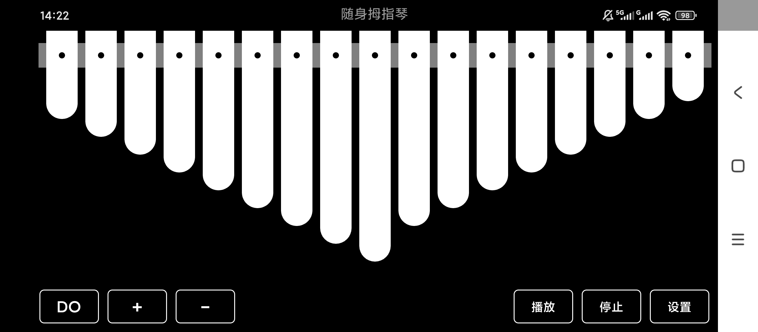 随身拇指琴掌上拇指琴神器随时随地快乐演奏