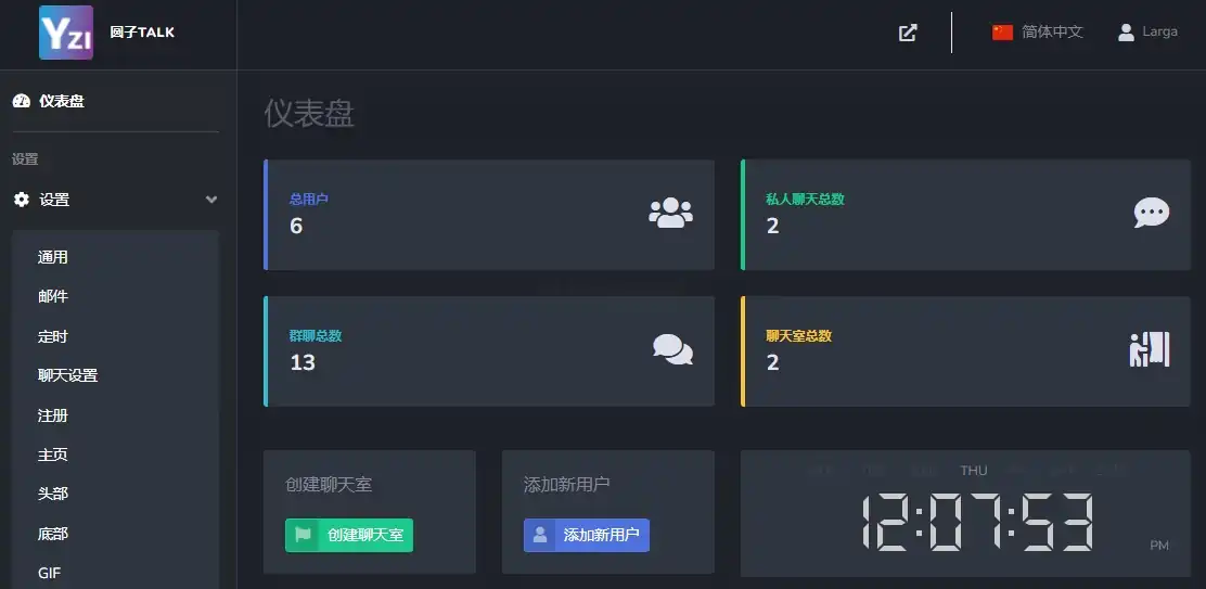 公共聊天室系统源码 ChatNet V1.1-V1.9 完整汉化 封面