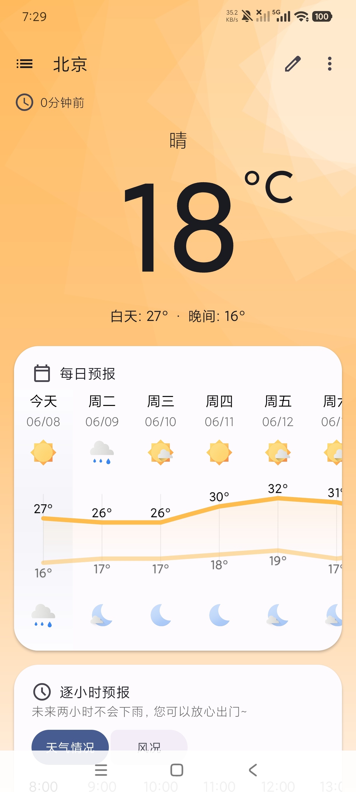 weather6.2.1👍🏻全球最牛天气☁️纯净无广第3张插图 weather6.2.1👍🏻全球最牛天气☁️纯净无广第3张插图