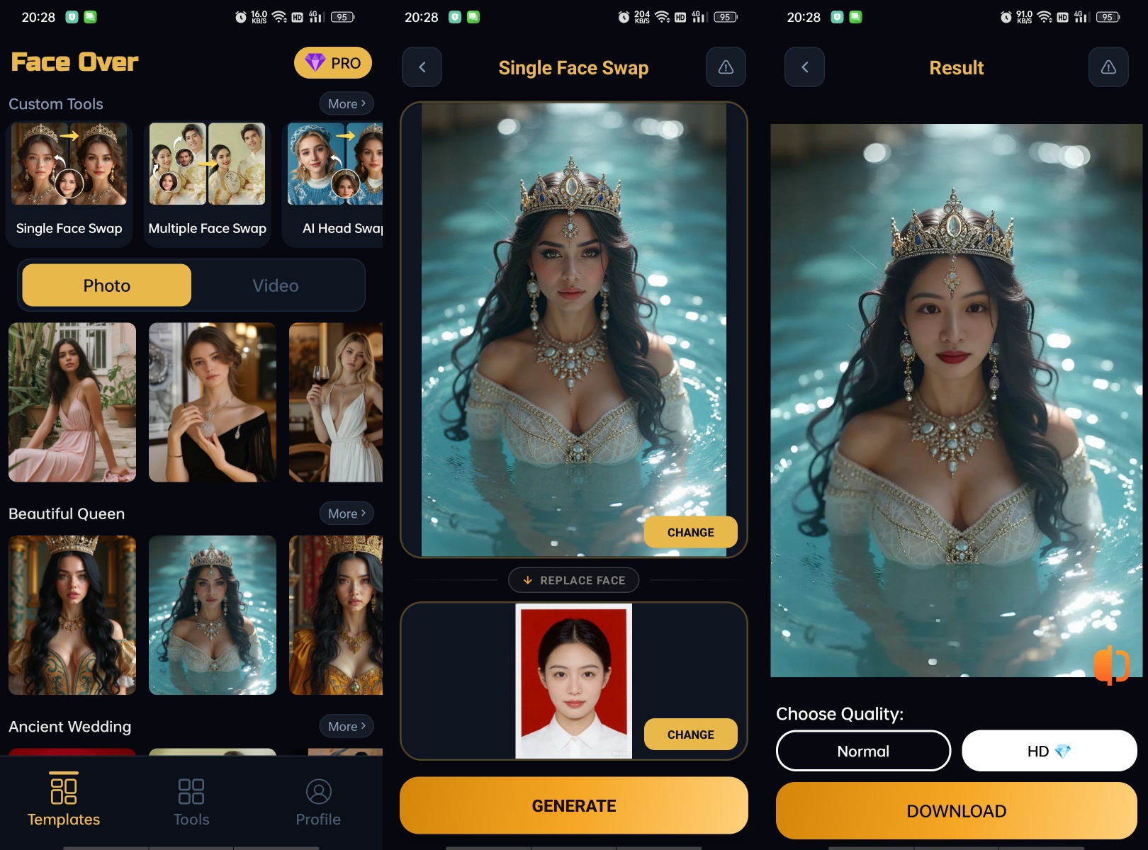 AI换脸、照片“复活”、AI合成、AI美颜、AI证件照。第2张插图 AI换脸、照片“复活”、AI合成、AI美颜、AI证件照。第2张插图