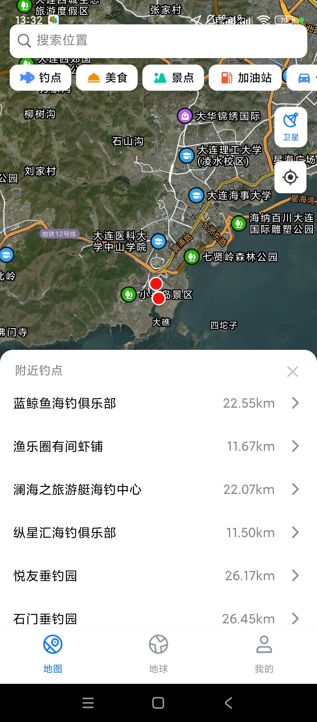 高清航拍卫星地图卫星视角附近钓点美食景点第3张插图 高清航拍卫星地图卫星视角附近钓点美食景点第3张插图