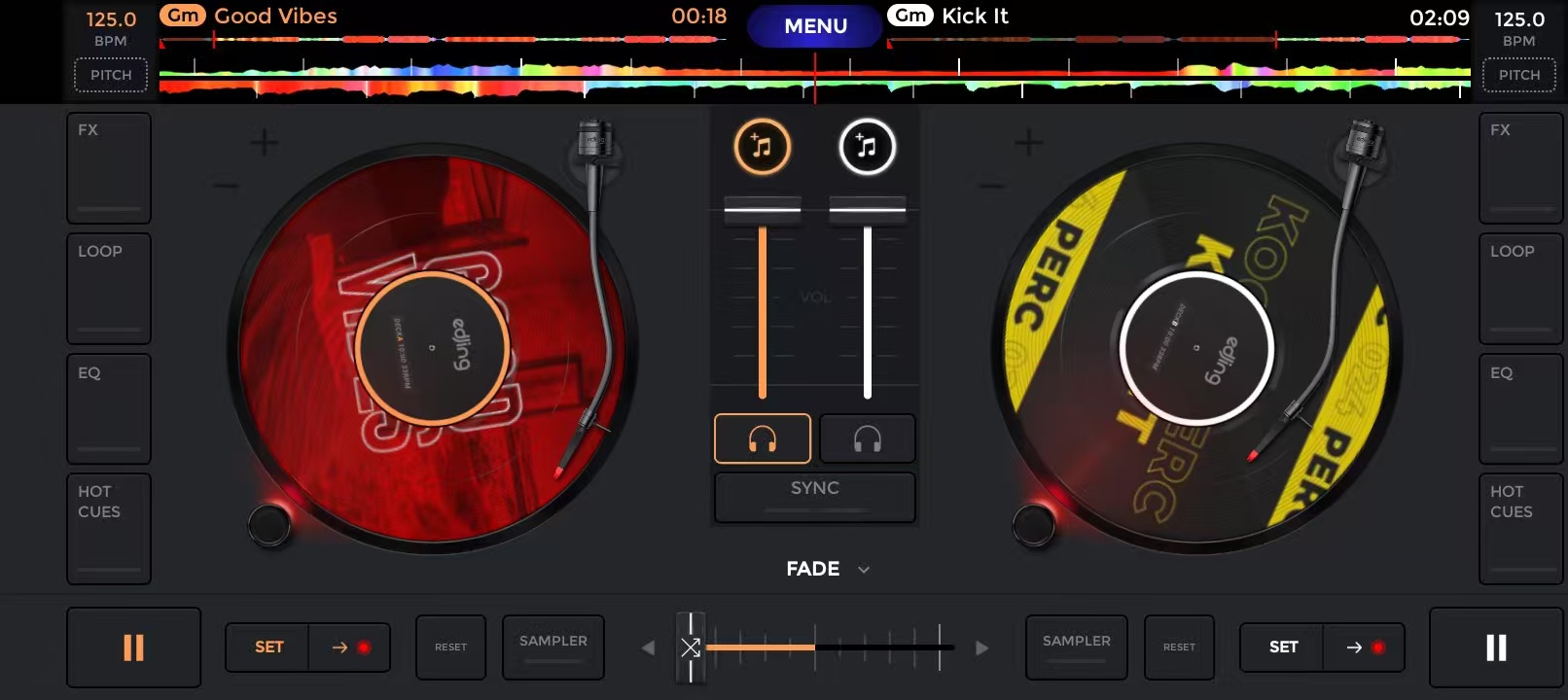 edjingMix高级版|手机秒变打碟台,全球第一DJ器第2张插图 edjingMix高级版|手机秒变打碟台,全球第一DJ器第2张插图