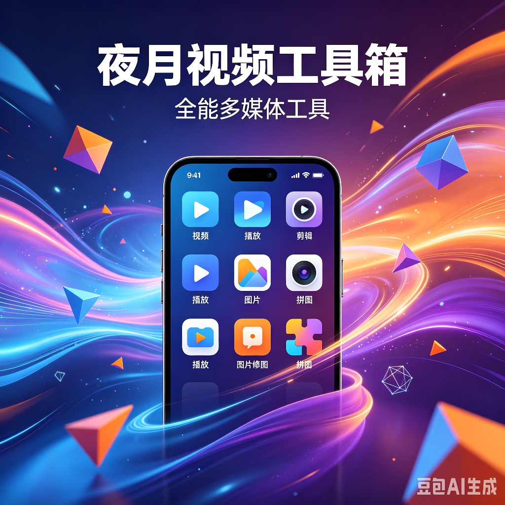 夜月视频工具箱全能多媒体工具影音创意一站式搞定第2张插图 夜月视频工具箱全能多媒体工具影音创意一站式搞定第2张插图