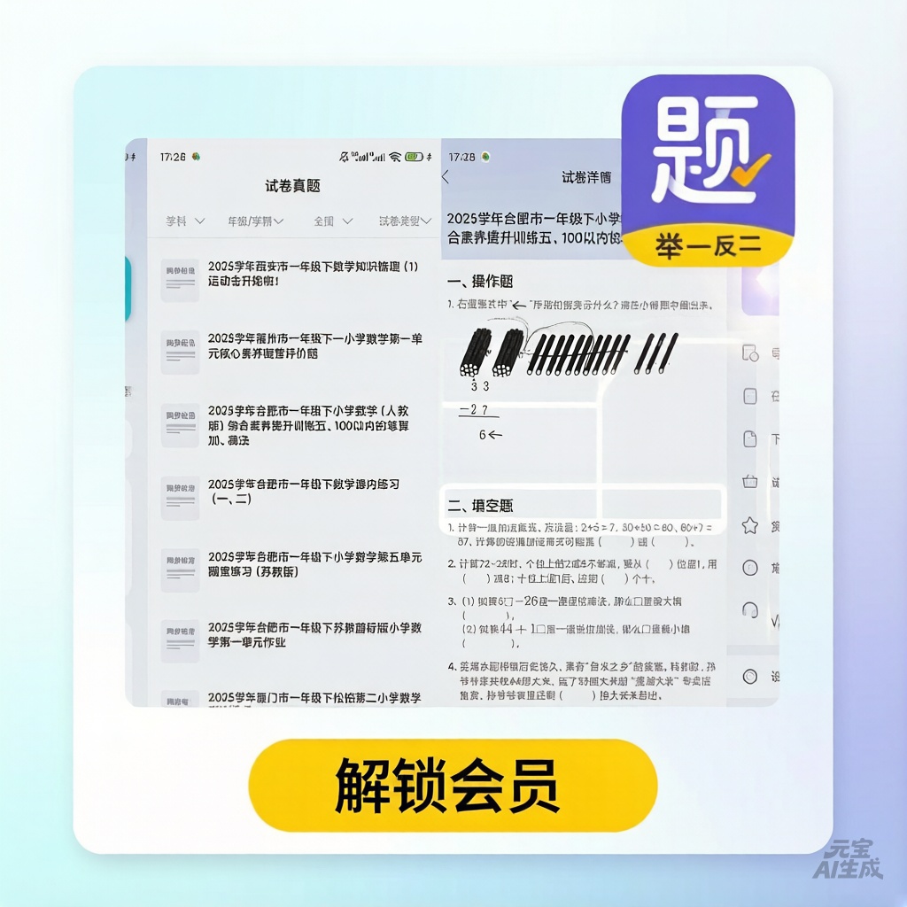 原创解锁题有有解锁会员中小学拍照找题组卷学习工具第2张插图 原创解锁题有有解锁会员中小学拍照找题组卷学习工具第2张插图