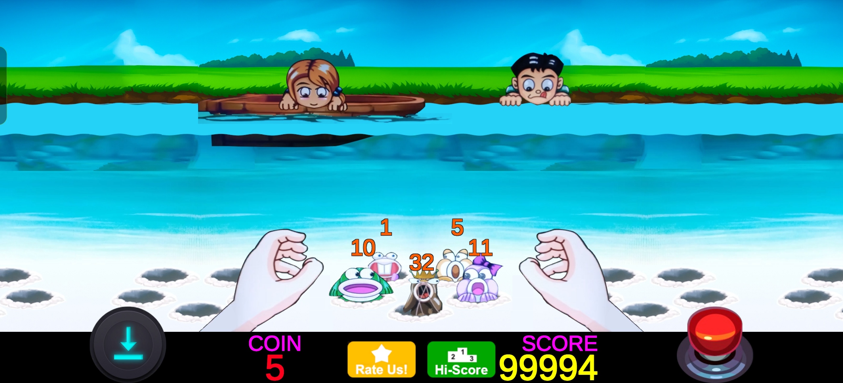 手游推荐Hand Fishing 抓泥鳅第3张插图 手游推荐Hand Fishing 抓泥鳅第3张插图